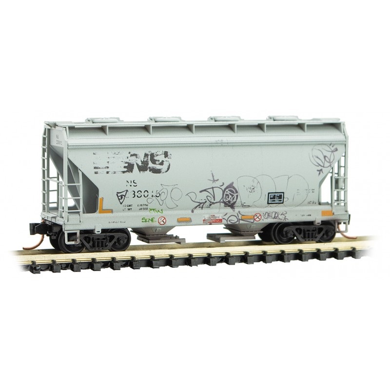 Hoppers N Scale Graffiti 2-Pack #15-Weather Your Box Cars SAVE $2! & Gondolas 