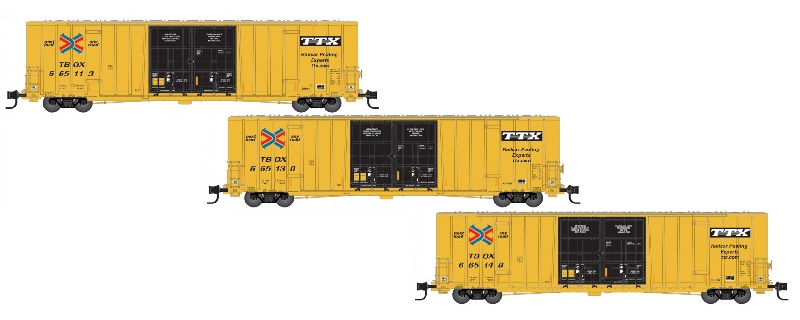 N Scale 60-0224 Details about   Assorted Boxcars Railbox 