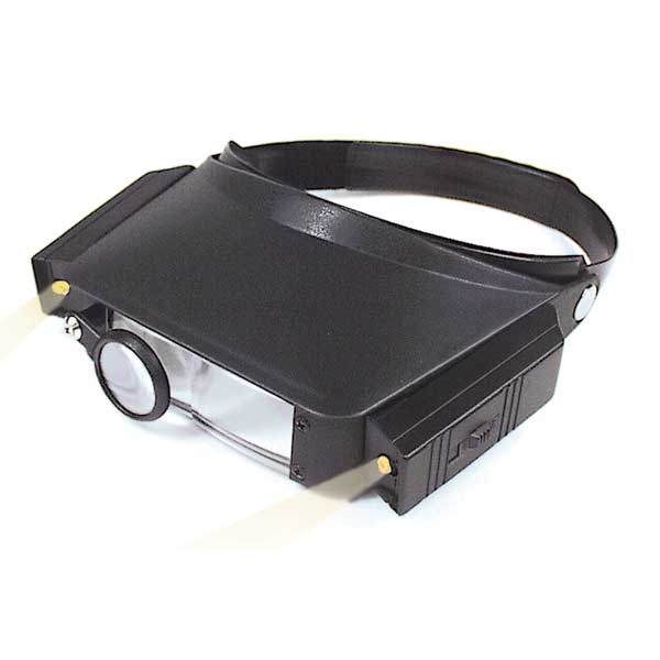 Micro-Mark 81838 Deluxe Lighted Headband Magnifier