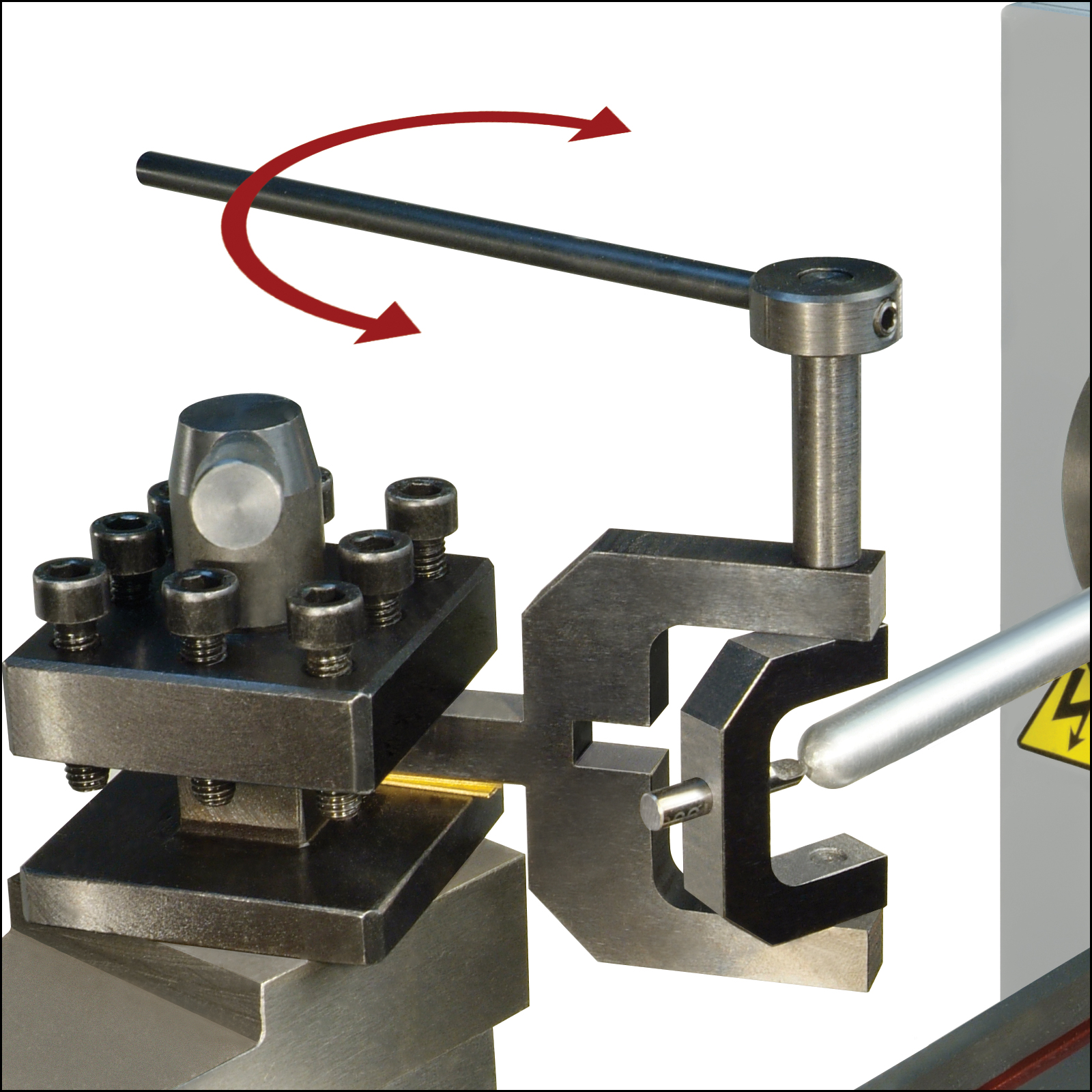 Lathe ball turning attachment radius for Axminster Model C0 Micro 