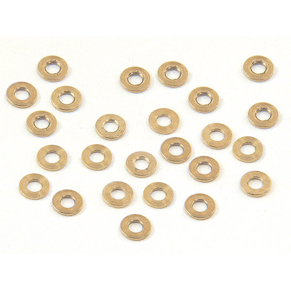 *Top Quality! Pack of 25 2BA Solid Brass Brass flat washers 