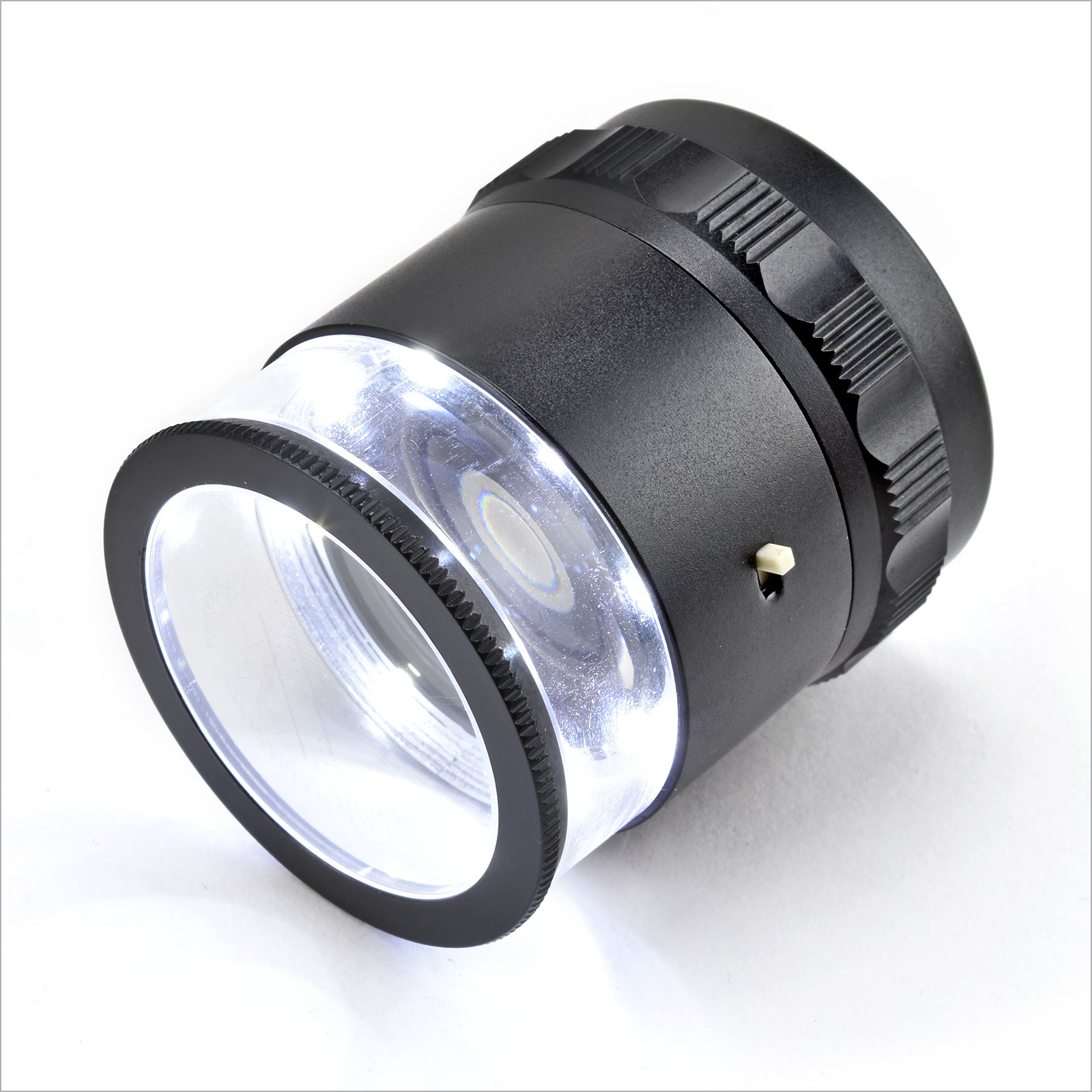 iGaging 36-LM40 Measuring Microscope 0.002/0.05 mm Magnifier Loupe with Scale Reticle LED Lighted Illuminated 40X 