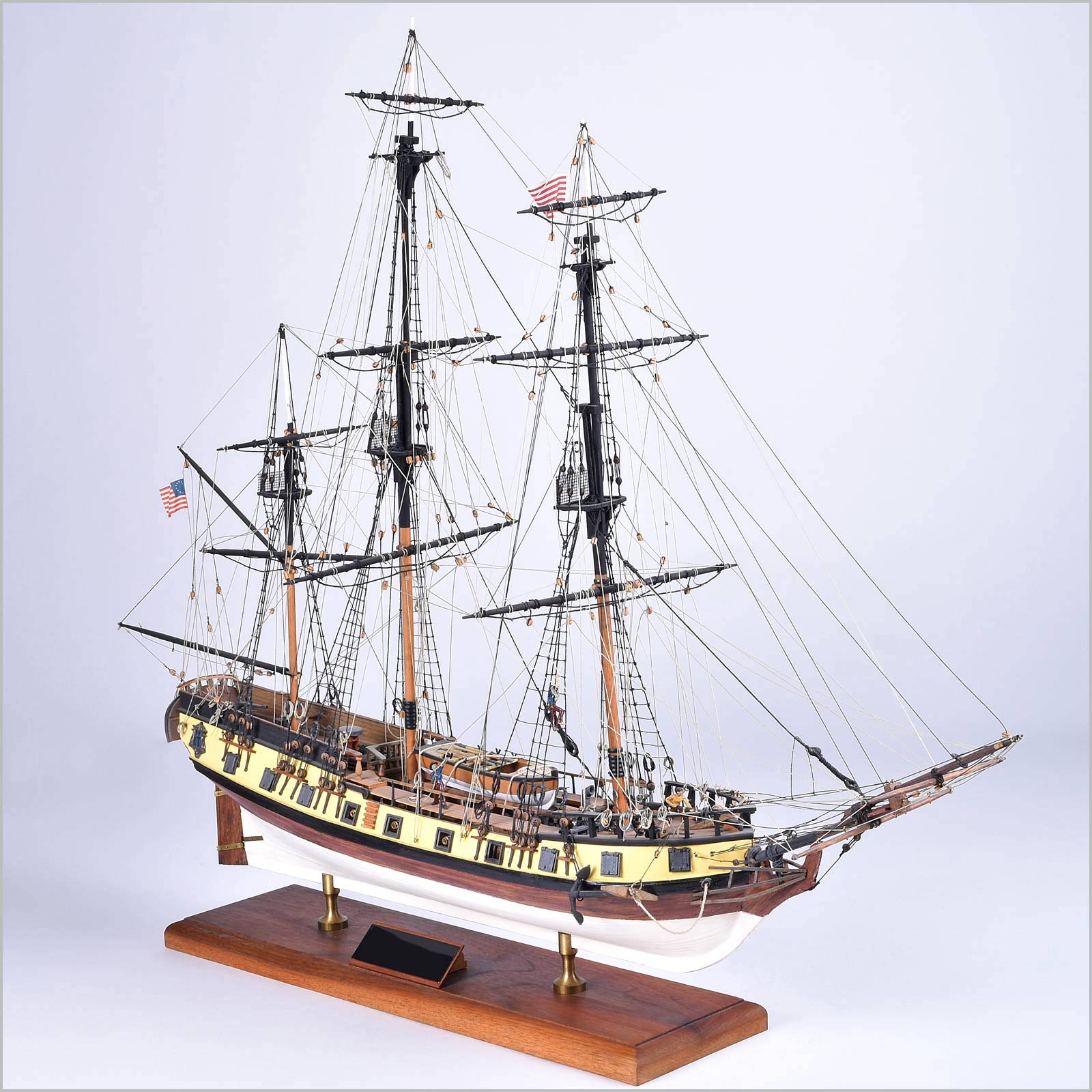 Model Shipways SYREN US BRIG 1803 1:64 SCALE 