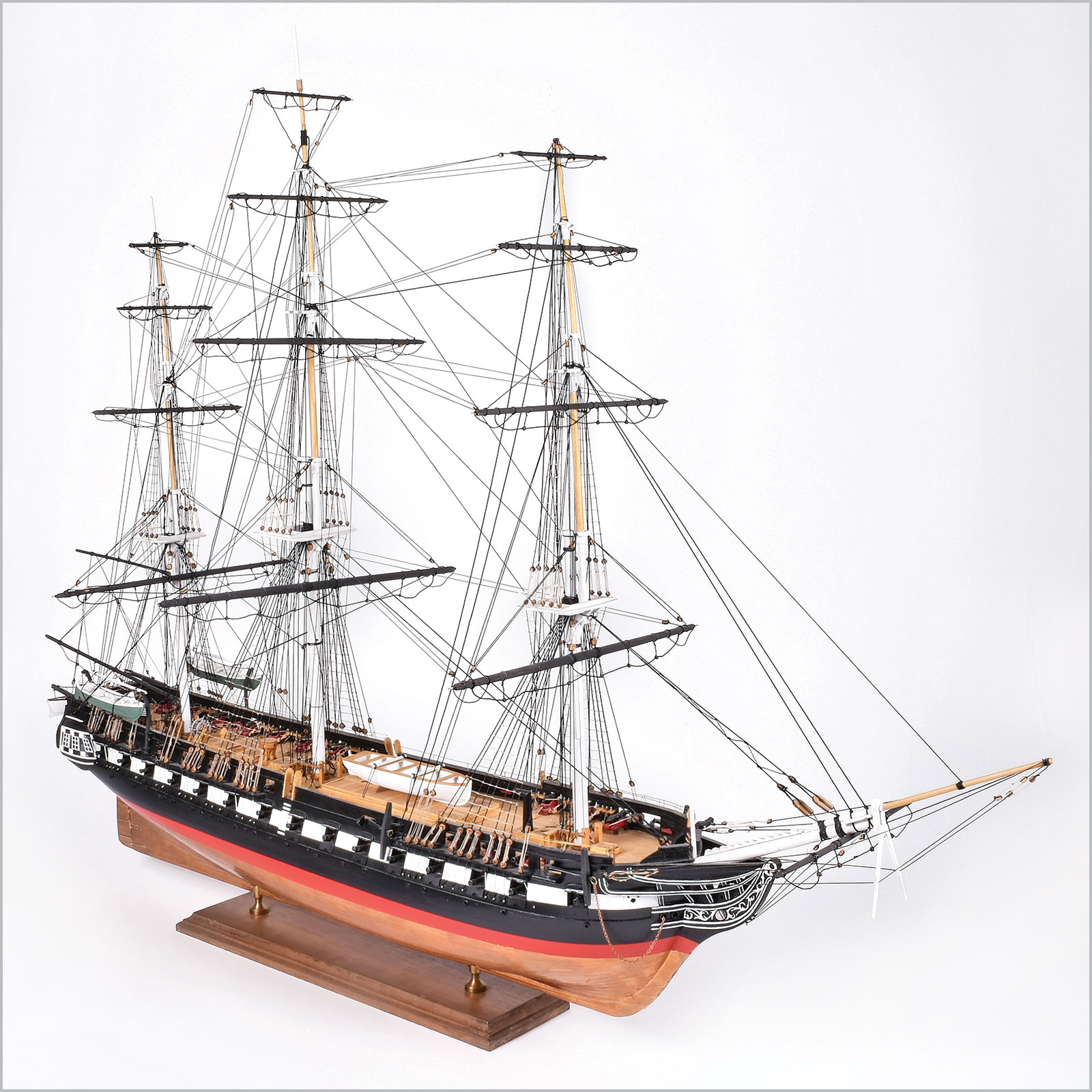 Model Shipways USS Constitution 48 Long Wood KIt MS2040 1:76 Scale ON SALE Model Expo