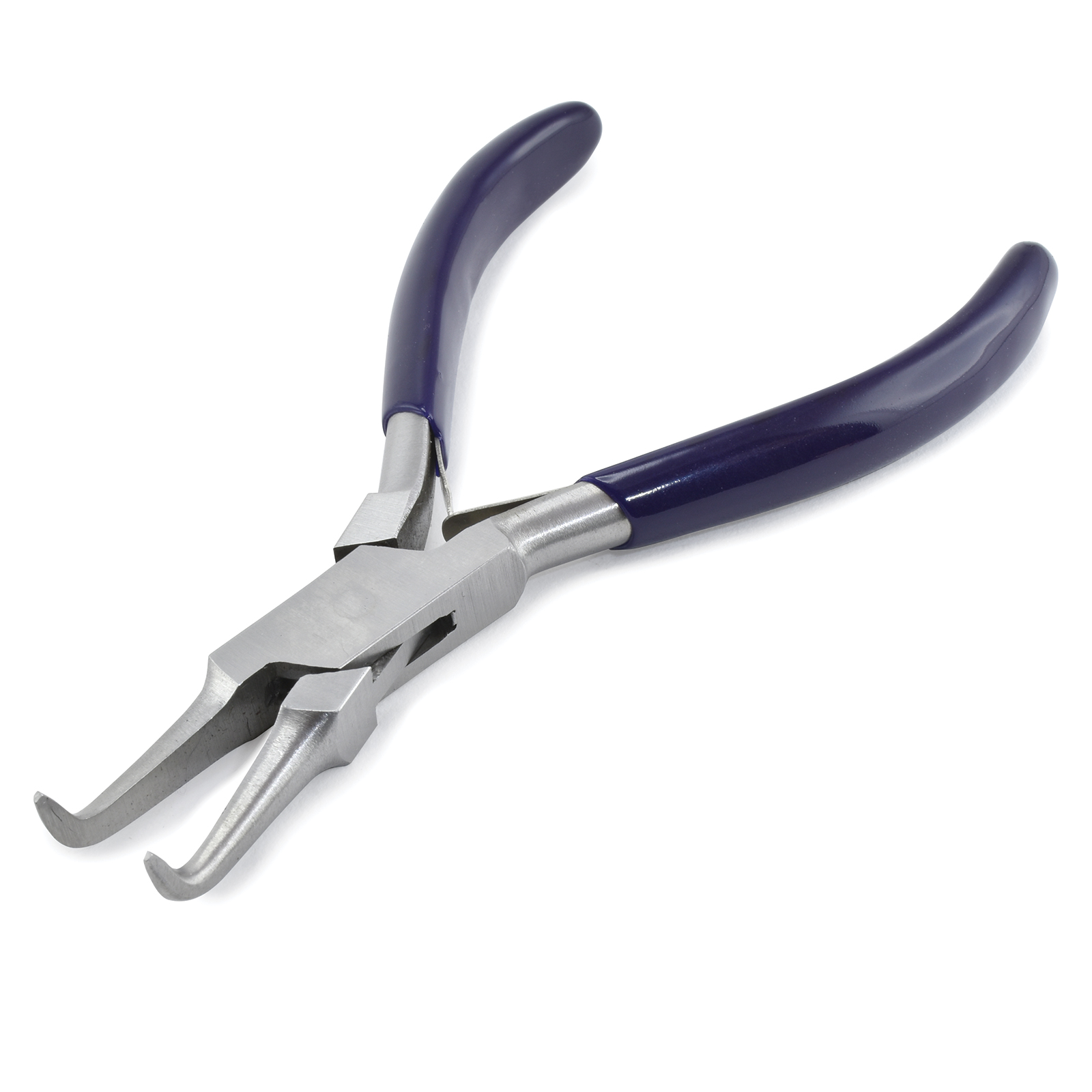 Details about   0 25 45 90 Degree Ring Shape 11" Straight Bent Long Needle Nose Pliers Stainl Jc