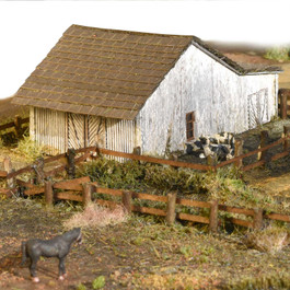 Horse Stable, N Scale, Scientific