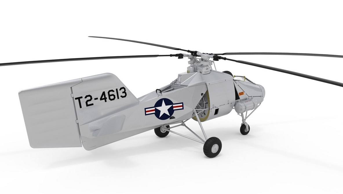 Helicopter Flettner FL 282 V-21 Kolibri Plastic Kit 1/35 Miniart 41003 