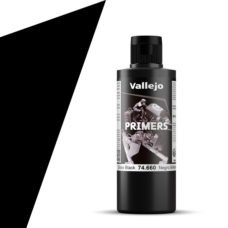 Vallejo Metal Color - Gloss Black Primer (60ml)