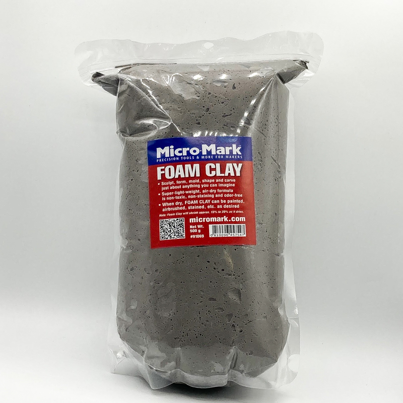Micro-Mark Foam Clay, 500g